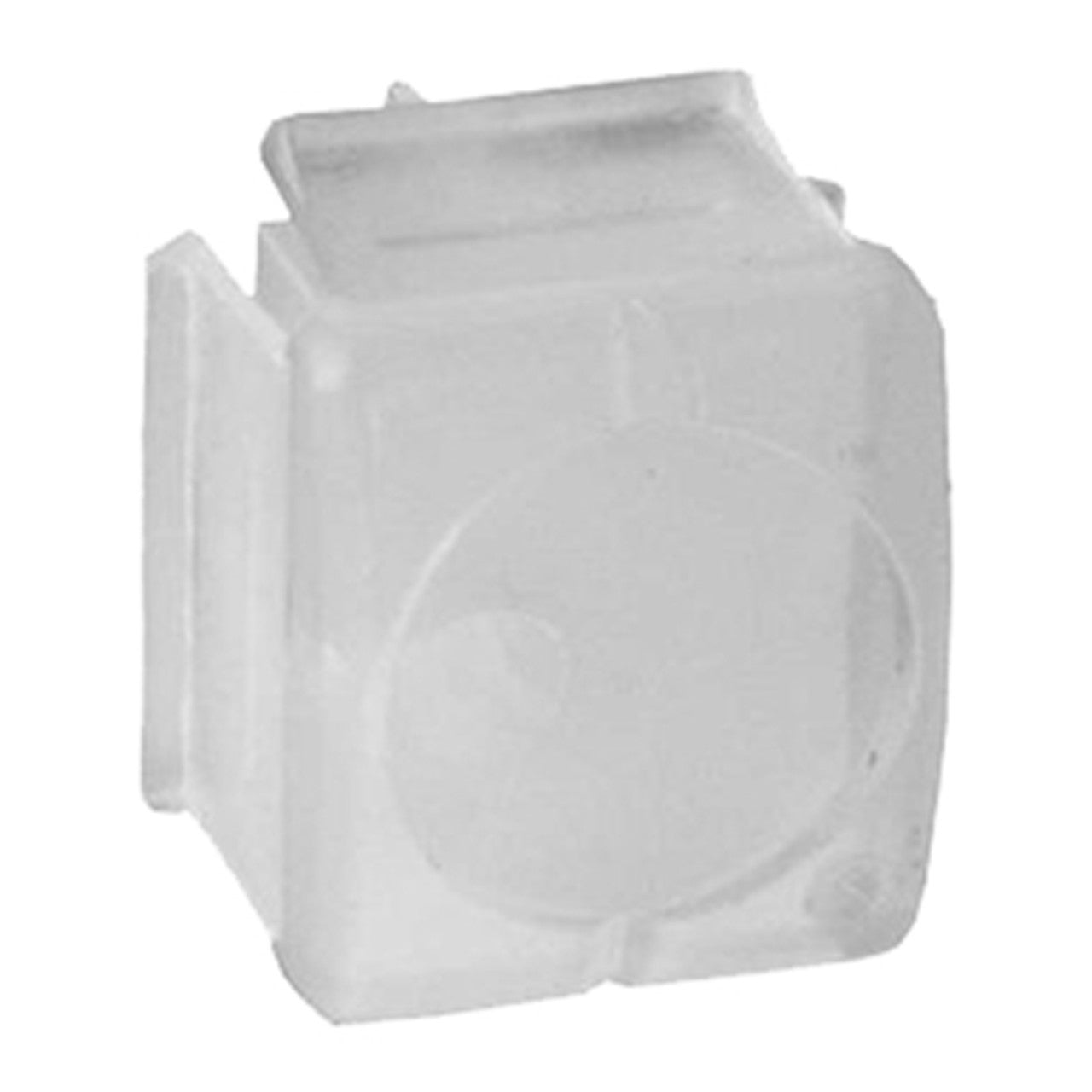 Zodiac Pool 1-9-458 Clear Mini Nozzle for Caretaker Cleaning Heads side view