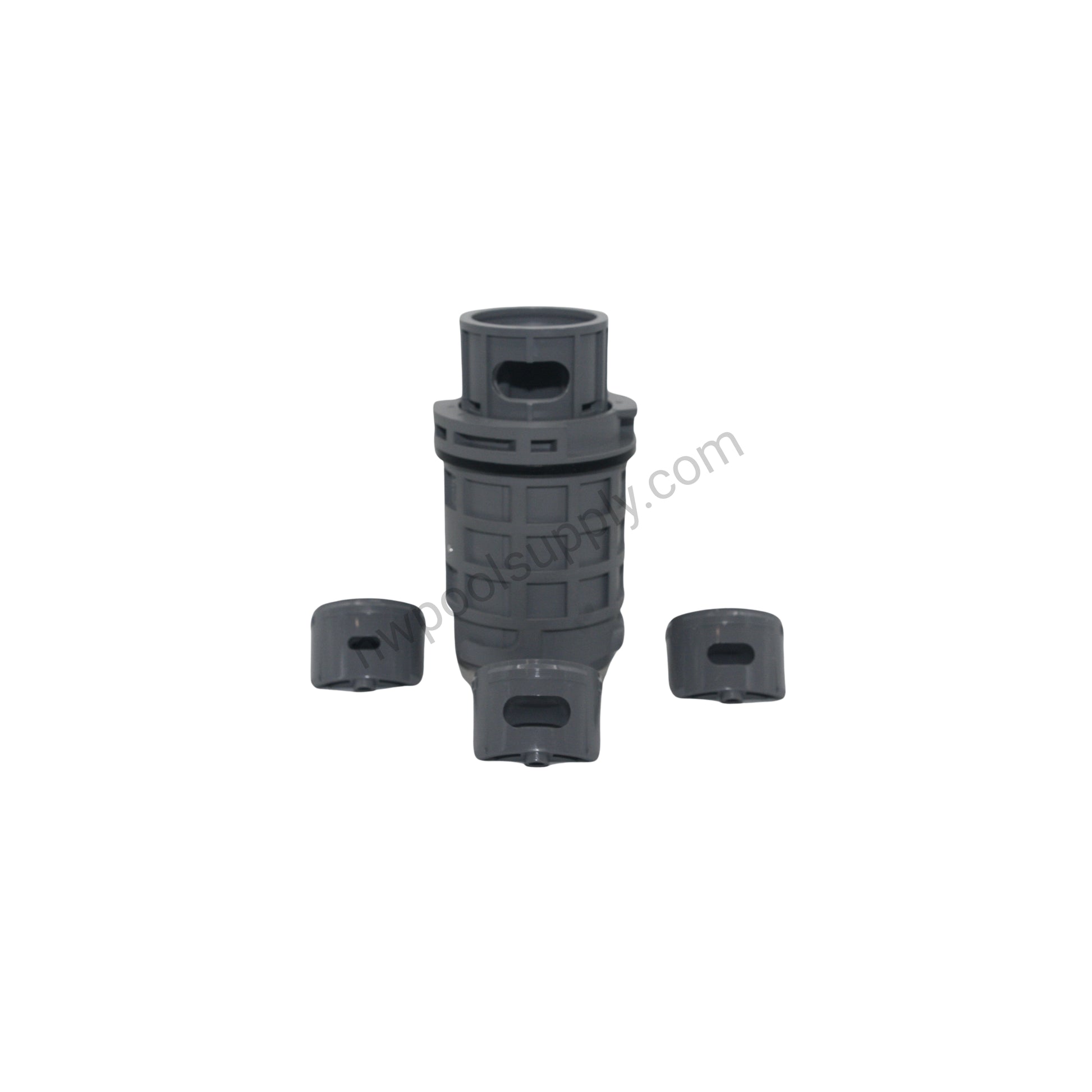 Blue Square 11420-GR Gray Q360+ Performance Jet with 3 Nozzles