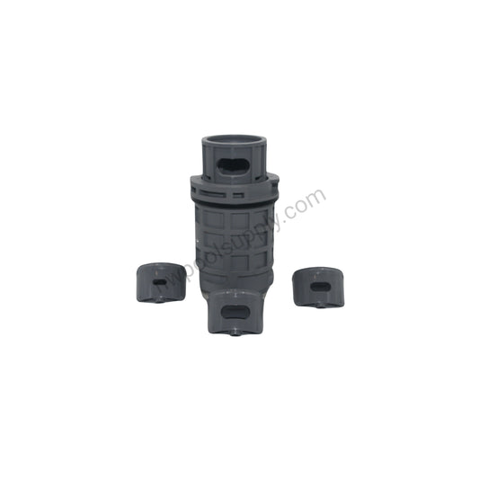 Blue Square 11420-GR Gray Q360+ Performance Jet with 3 Nozzles