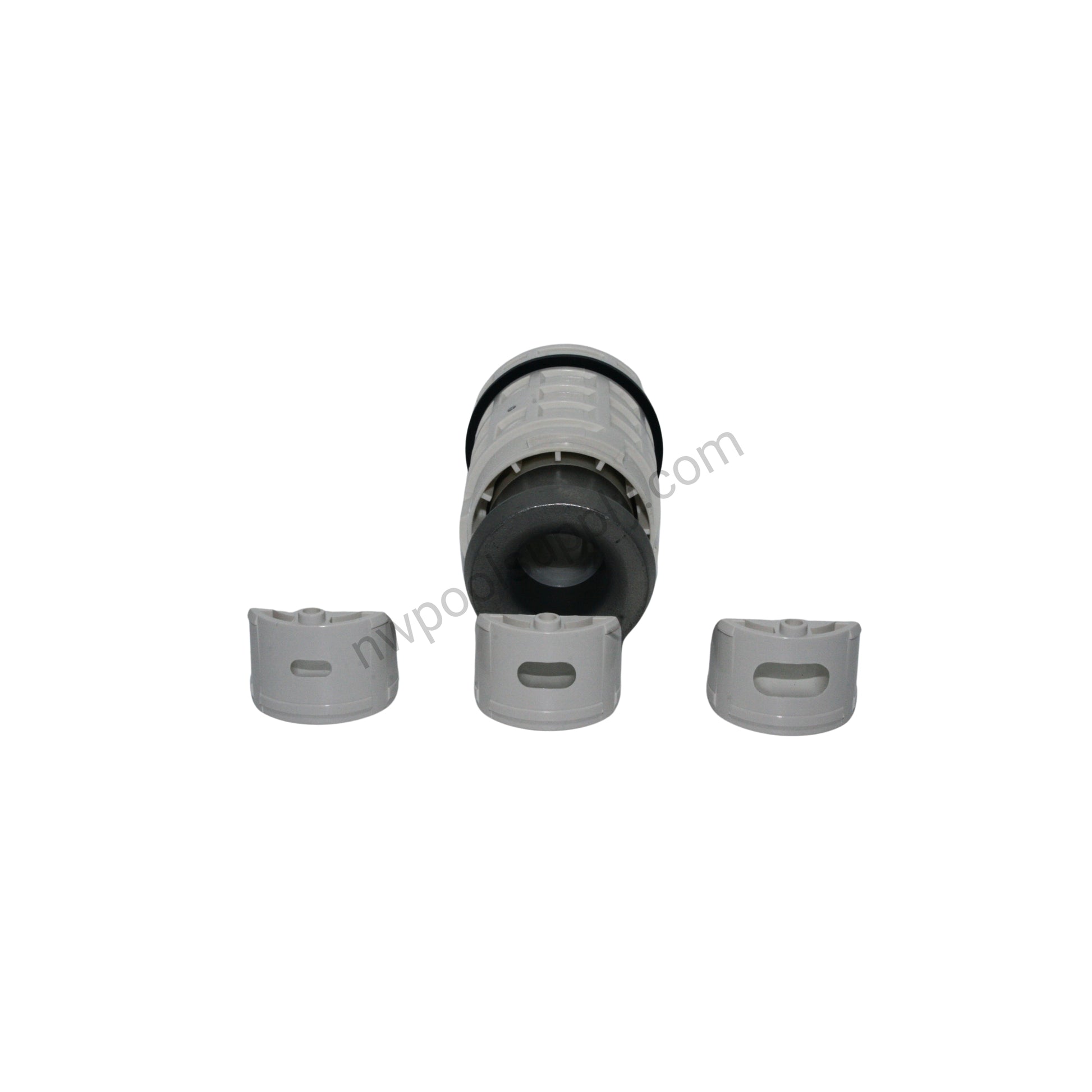 11420-wt q360 head in white color with 3 selectable nozzles