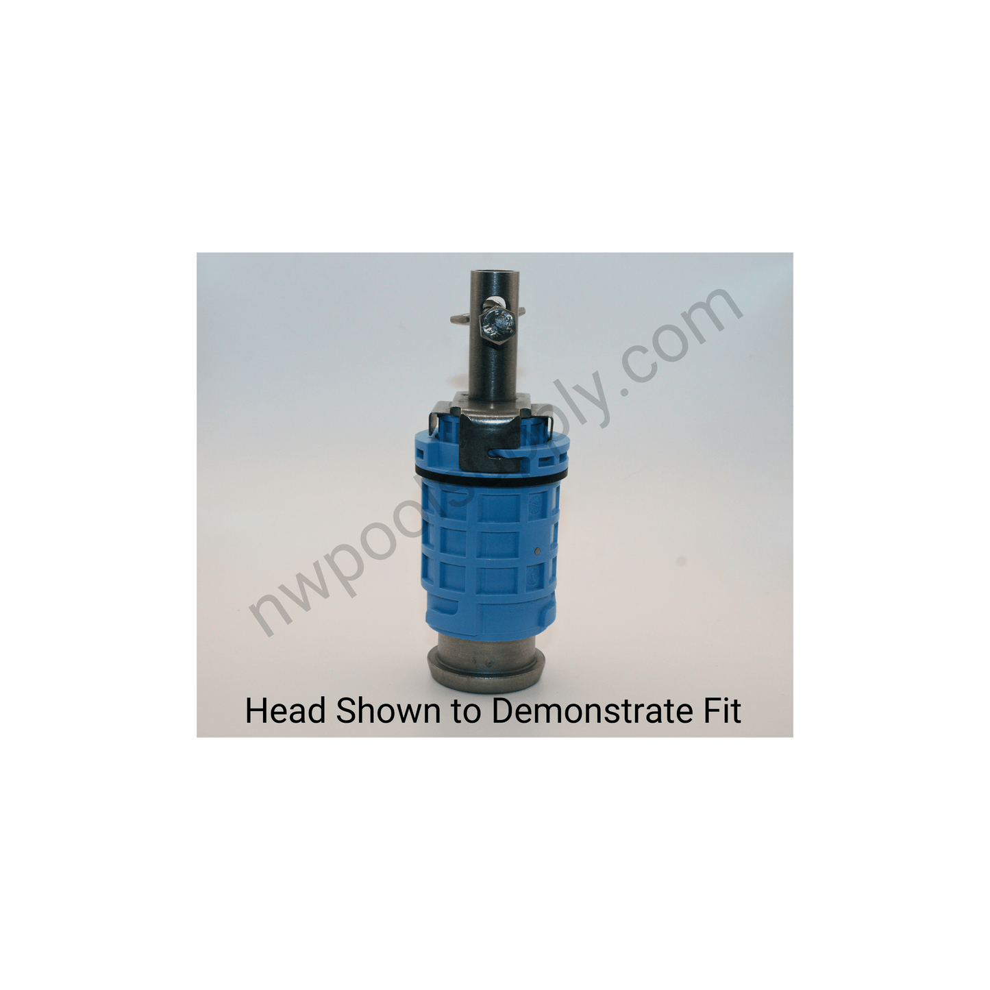 Blue Square 1145100 Pro Tool #1 for Q360/A&A and Caretaker Jets shown with head to demonstrate fit