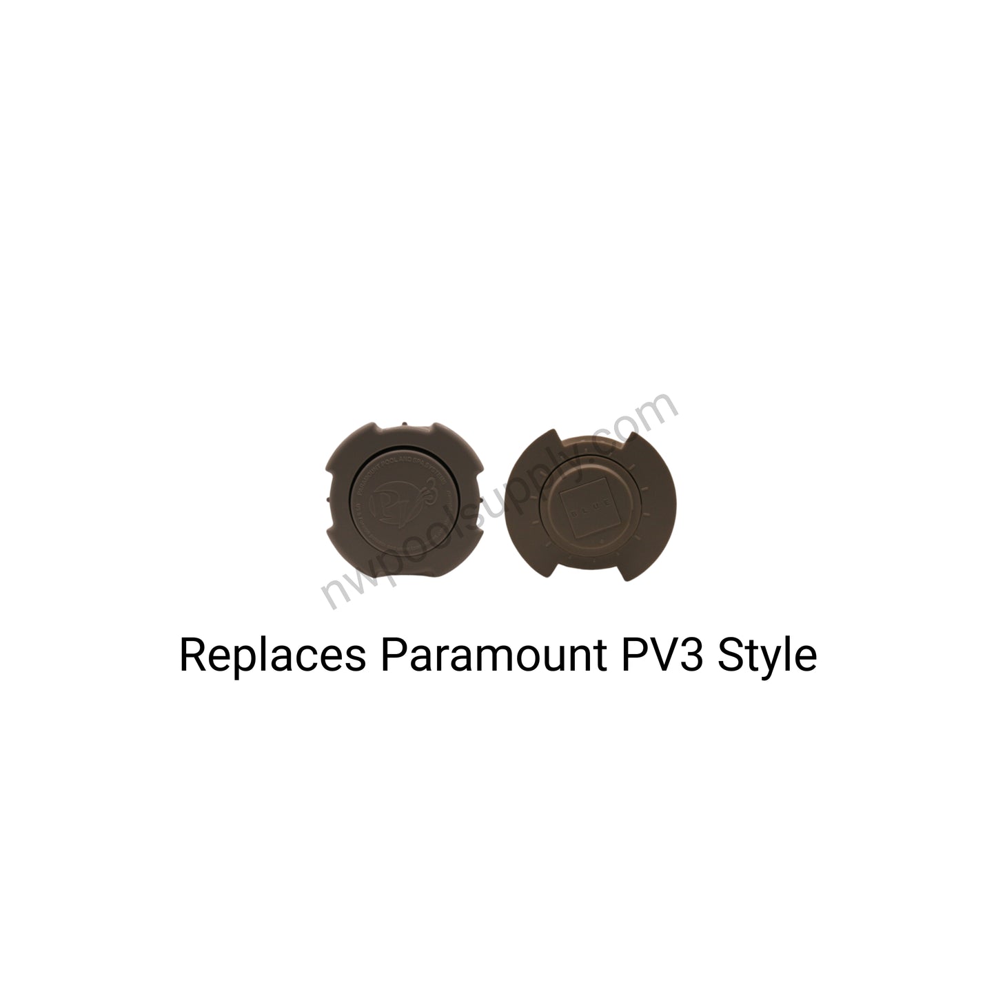 11520-WT White Retrofit Head for Paramount PV3 Infloor Cleaner Heads