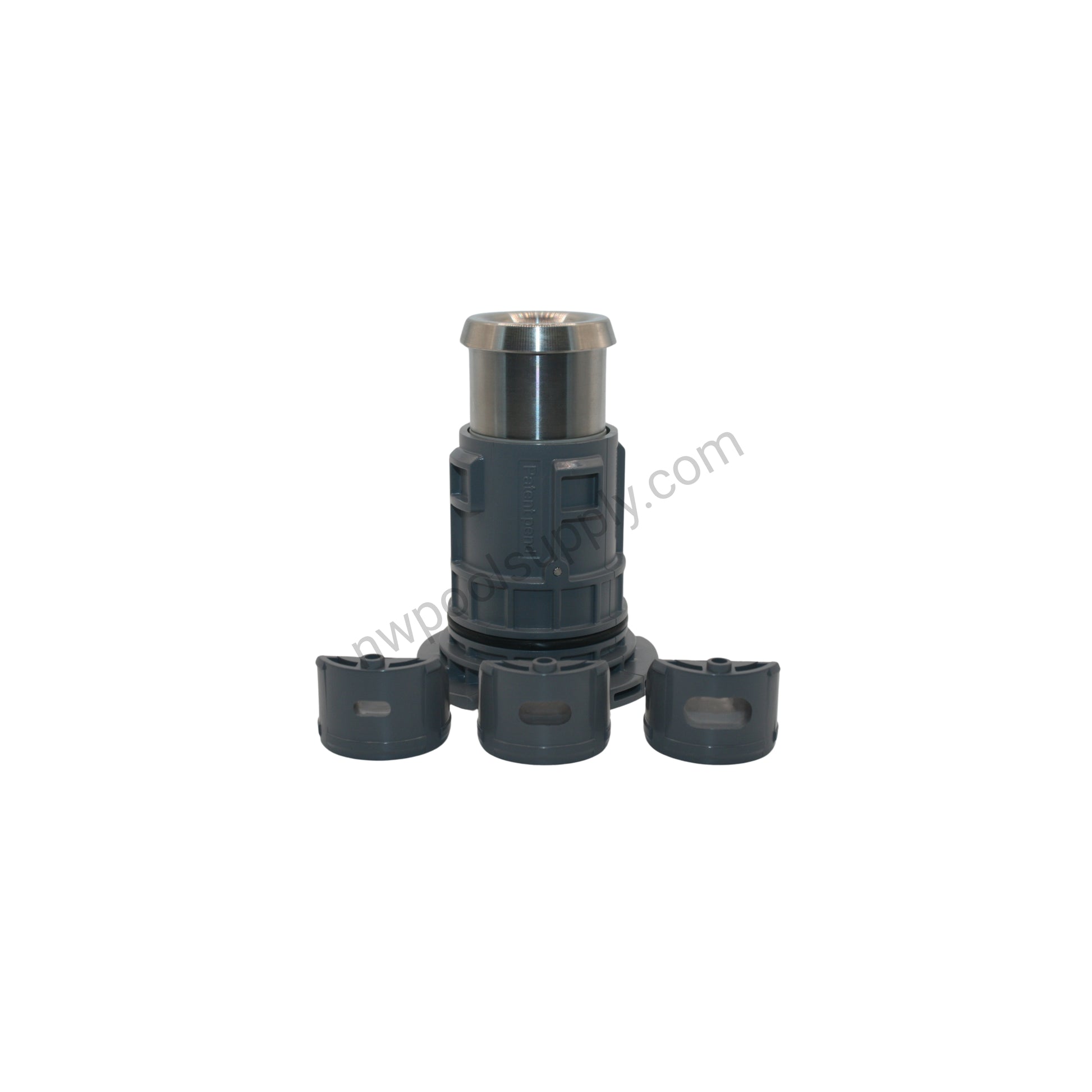 11520-GR Gray Retrofit Head for Paramount PV3 Infloor Cleaner