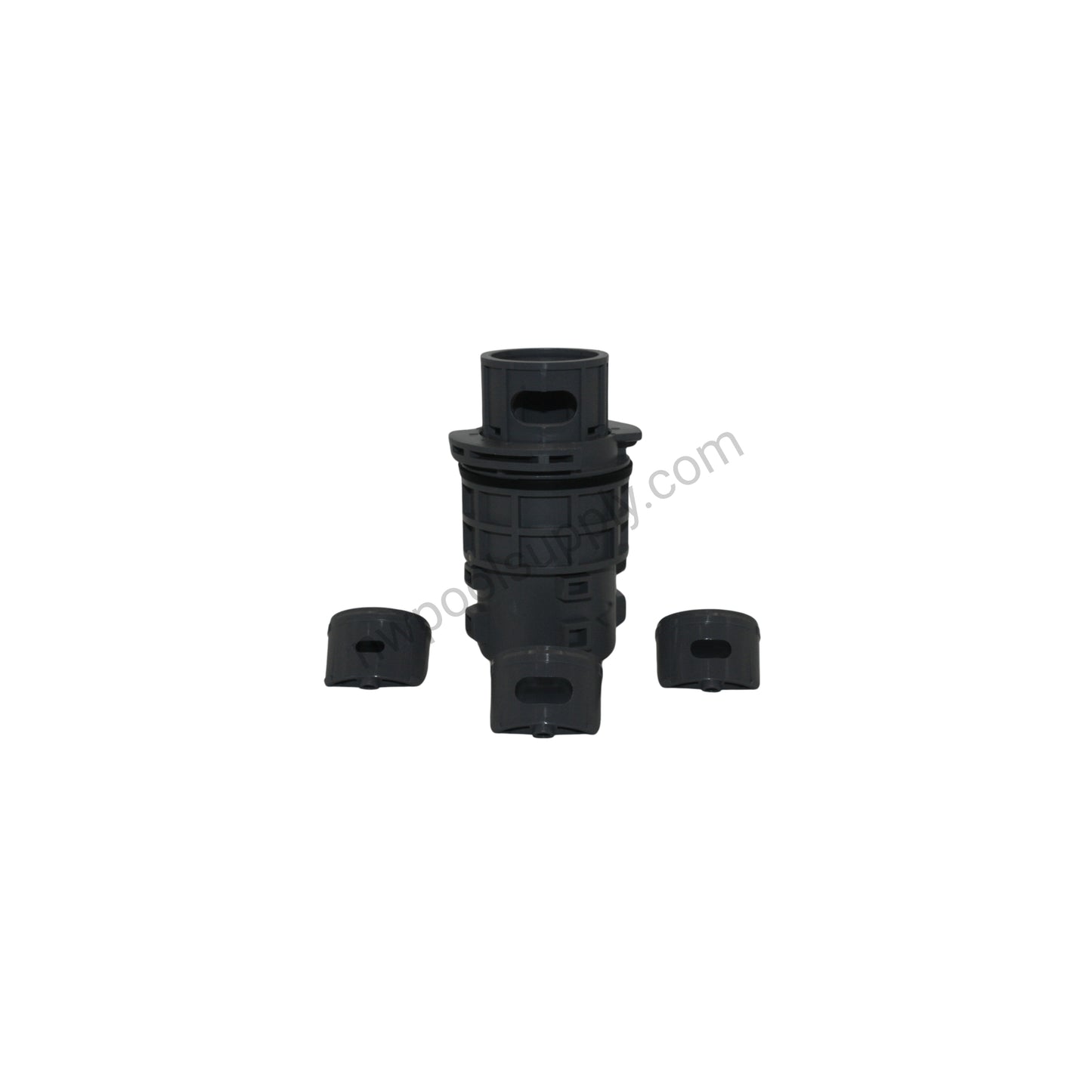 11620-GR Gray Retrofit Head for Quik Clean II Cleaner in-floor