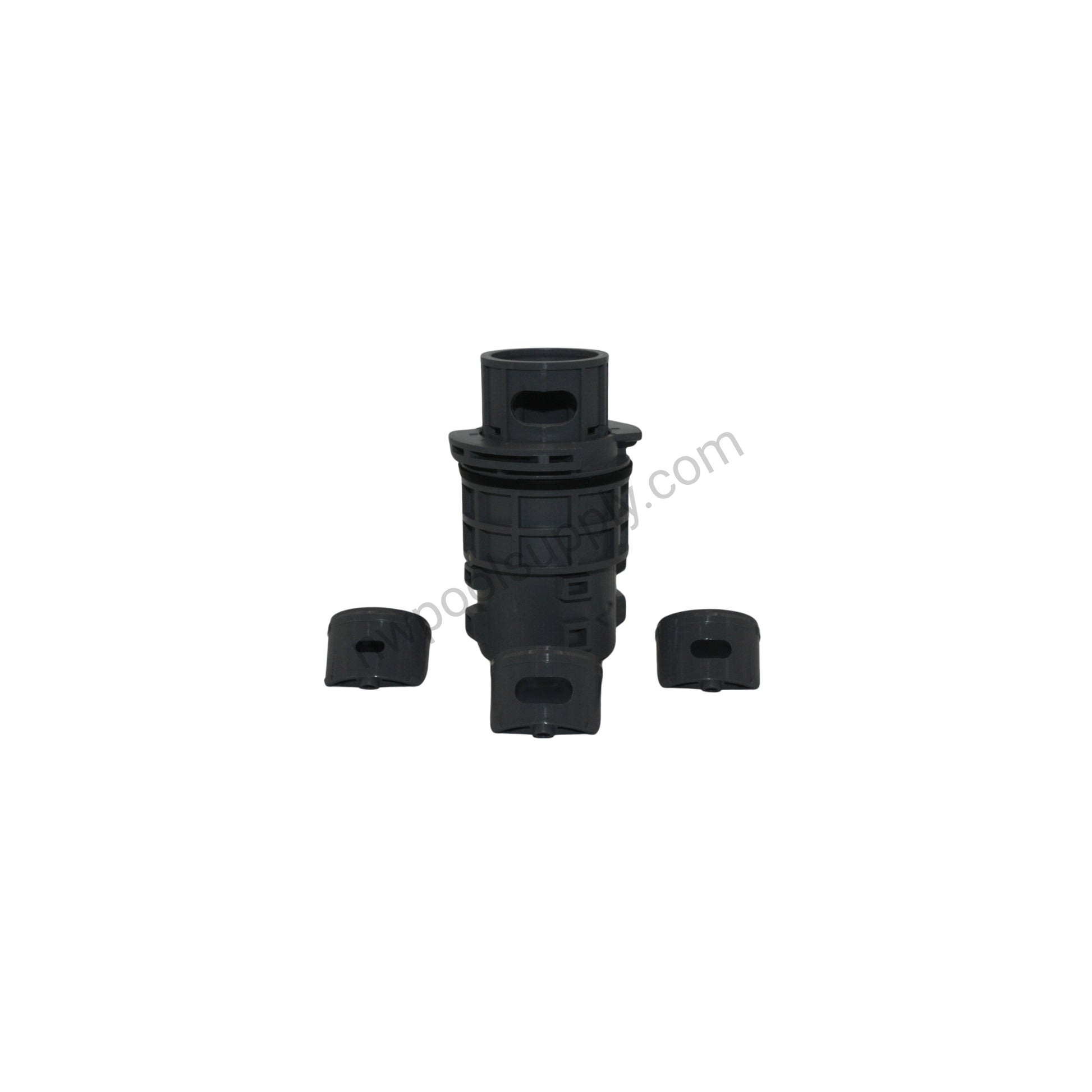 11620-GR Gray Retrofit Head for Quik Clean II Cleaner in-floor