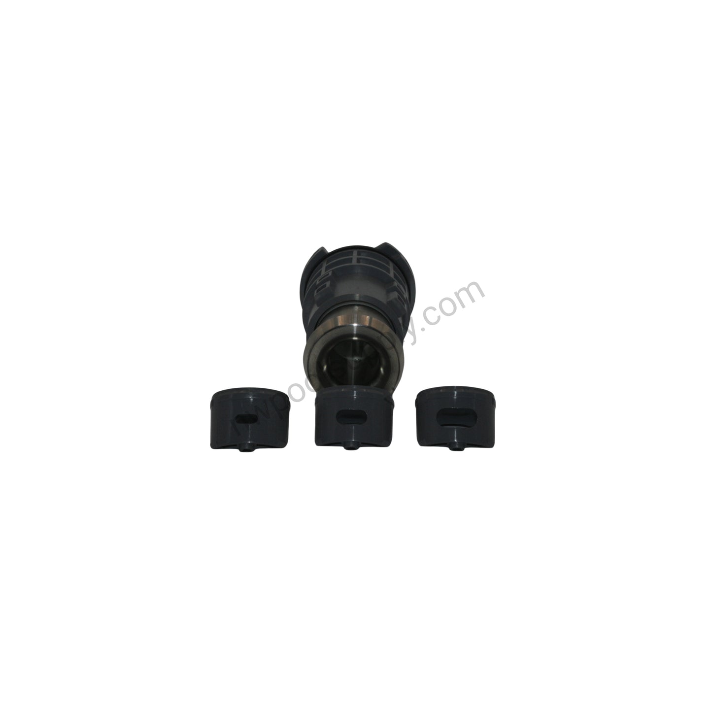 11620-GR Gray Retrofit Head for Quik Clean II Cleaner in-floor