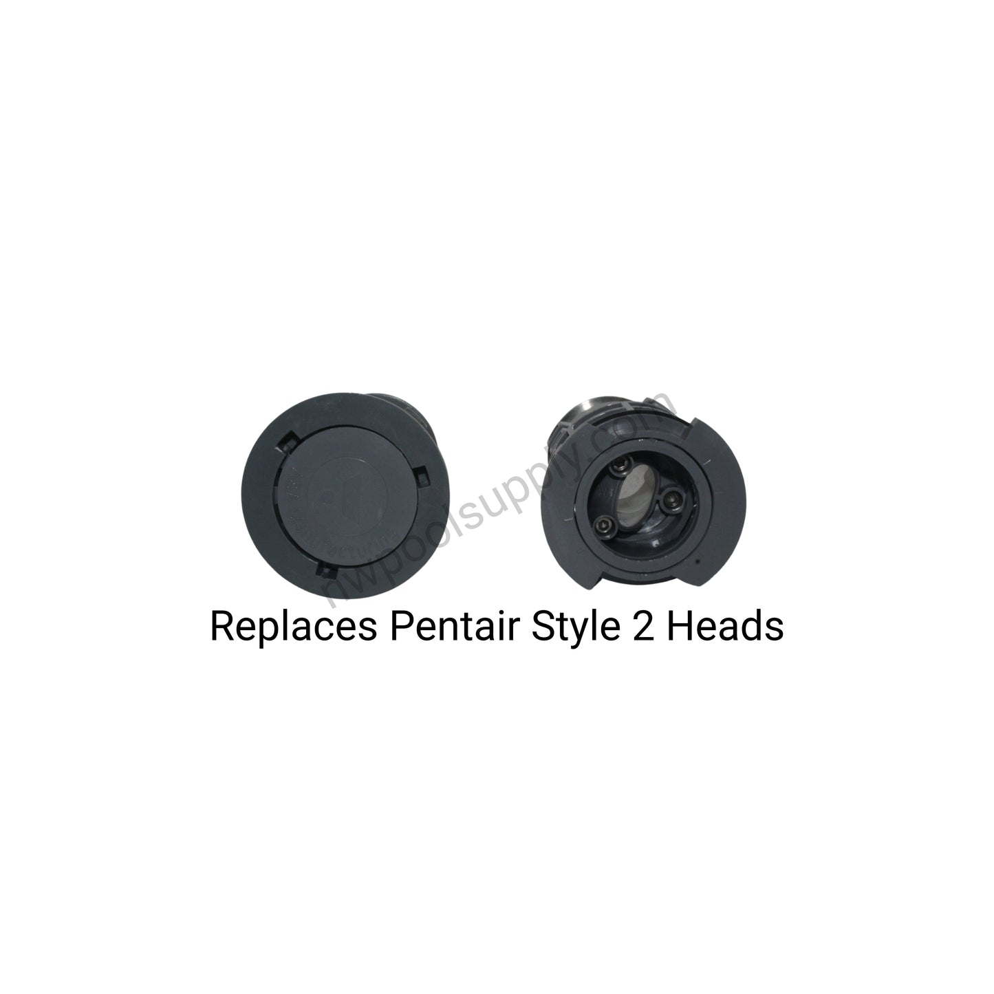11620-GR Gray Retrofit Head for Quik Clean II Cleaner in-floor
