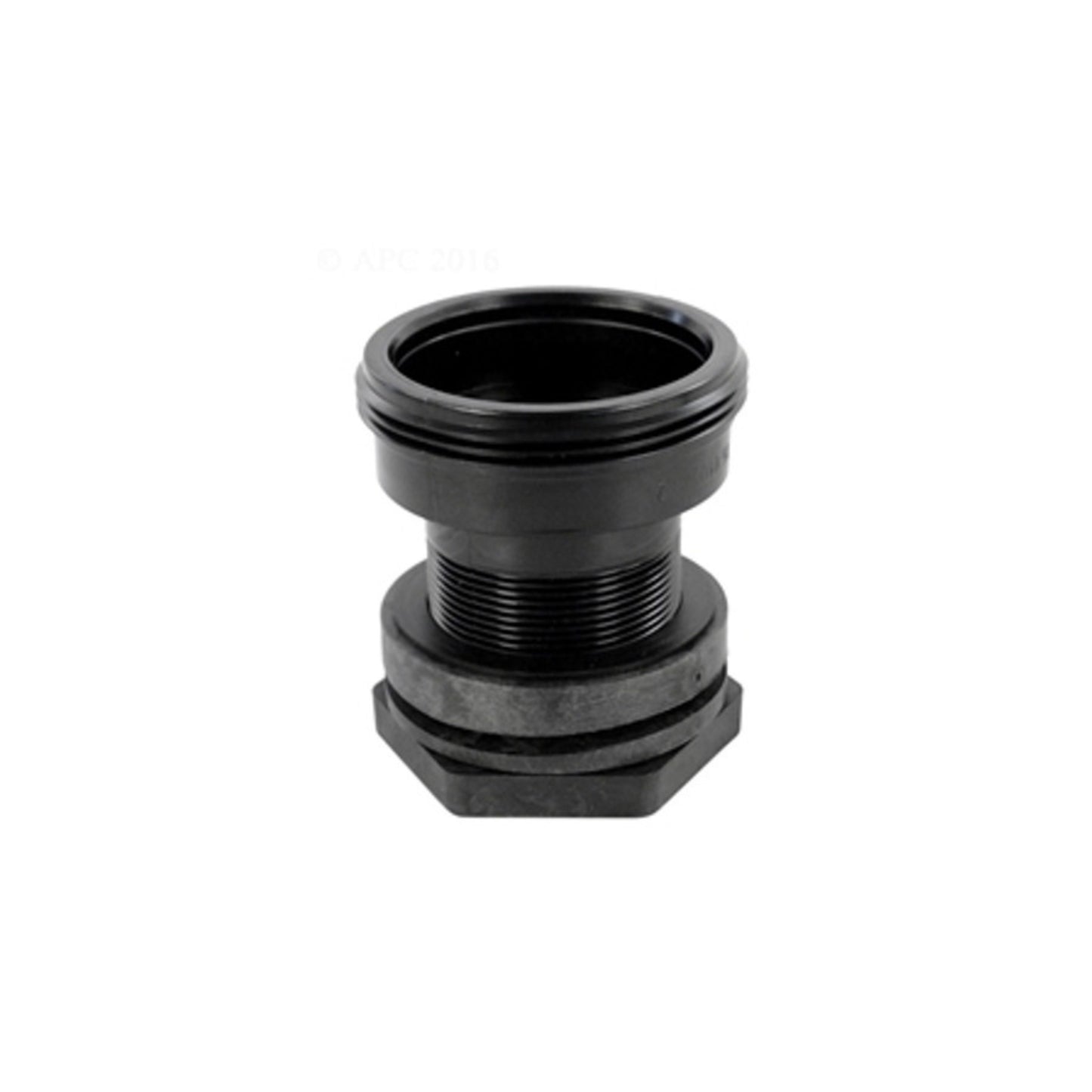 Pentair 154714Z Bulkhead Kit For Triton II Sand Filter Model TR50, TR60, TR100, TR140 side view , assembled