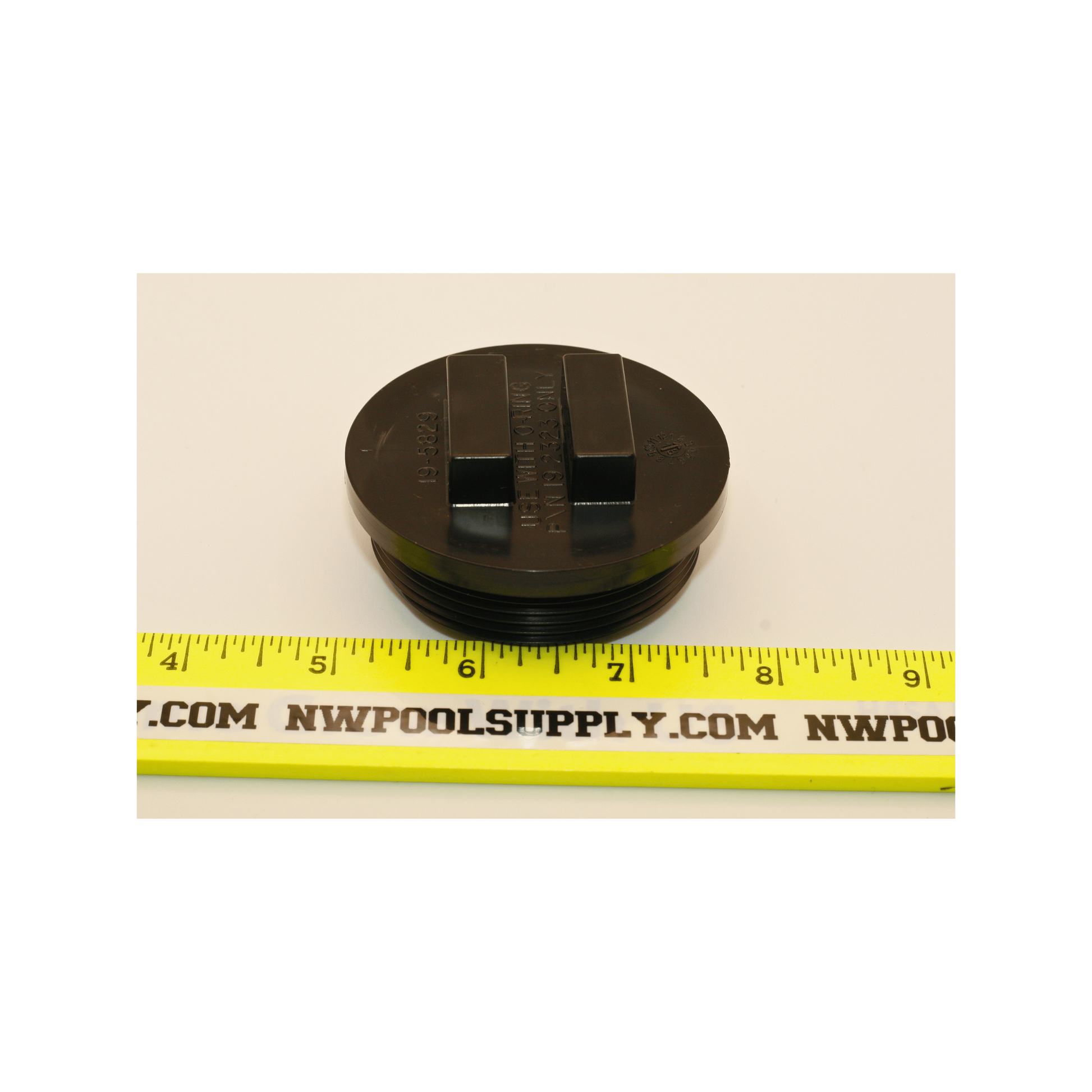 Pentair 195829Z Drain Plug For Bermuda Skimmers, FNS Filter, Nautilus and Nautilus Plus Filter; 2 Inch NPSM