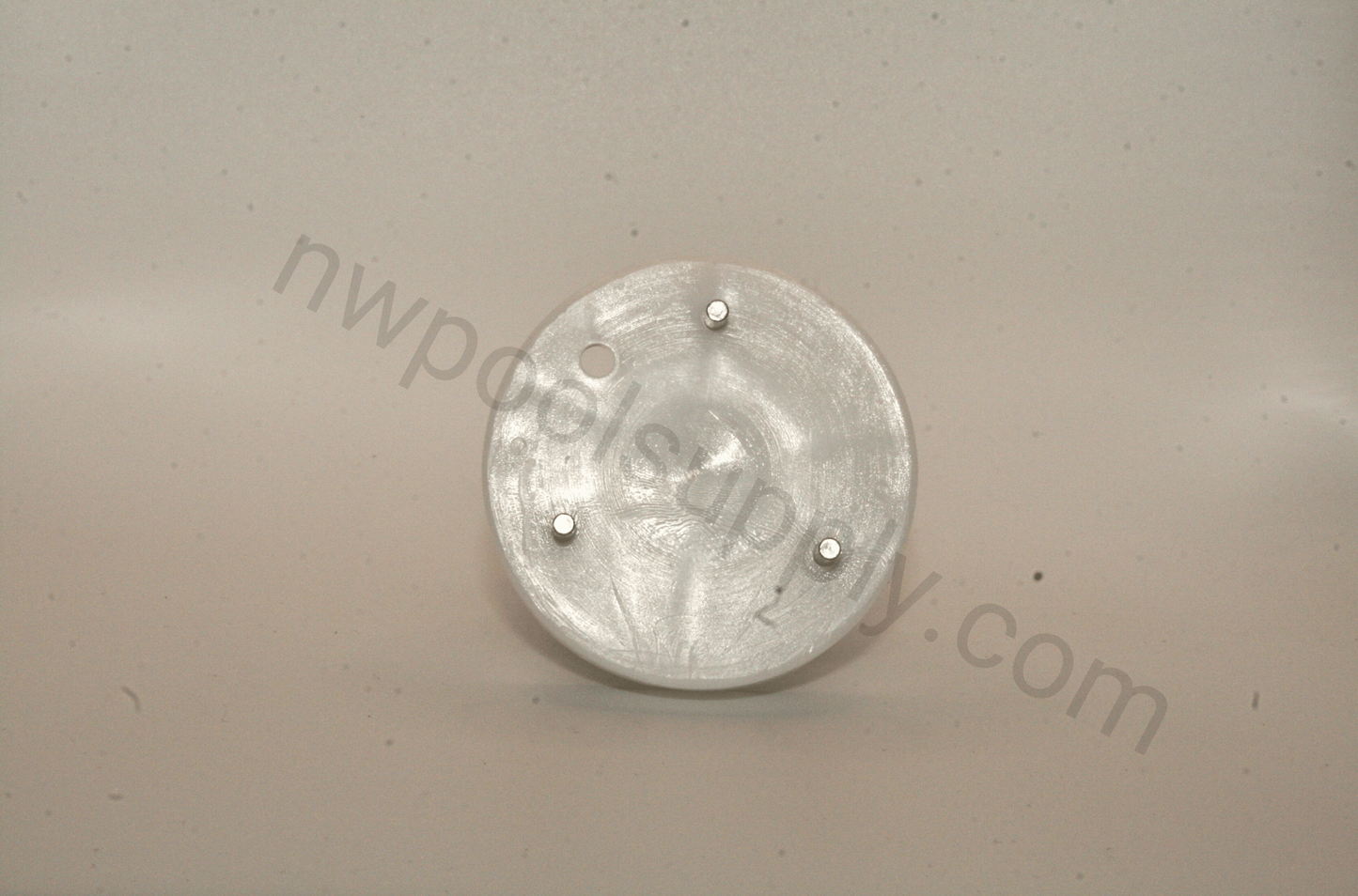 Pentair Style 2 or G2 plastic install tool with 3 prongs pins bottom view