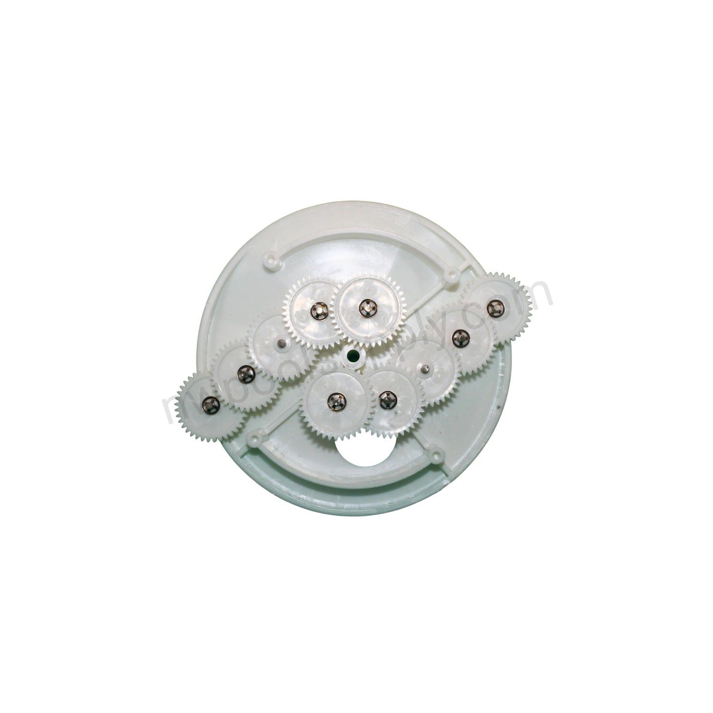 Pentair 230069 2" 6 Port Low Profile T-Valve Kit gear set top view