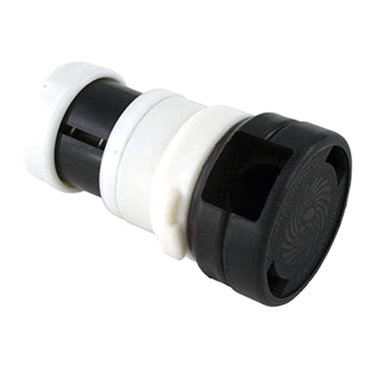 Caretaker 3-9-501 Jet Black Bayonet Style Cleaning Head Only for Cleaning Heads side view