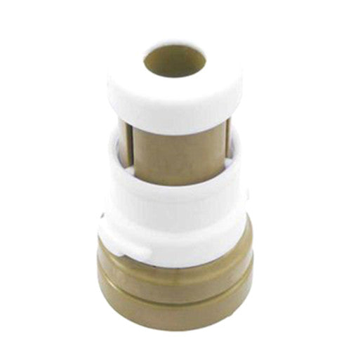 Caretaker 3-9-502 Bayonet Style Cleaning Head Only for Caretaker Cleaning Heads; Pebble Gold bottom view