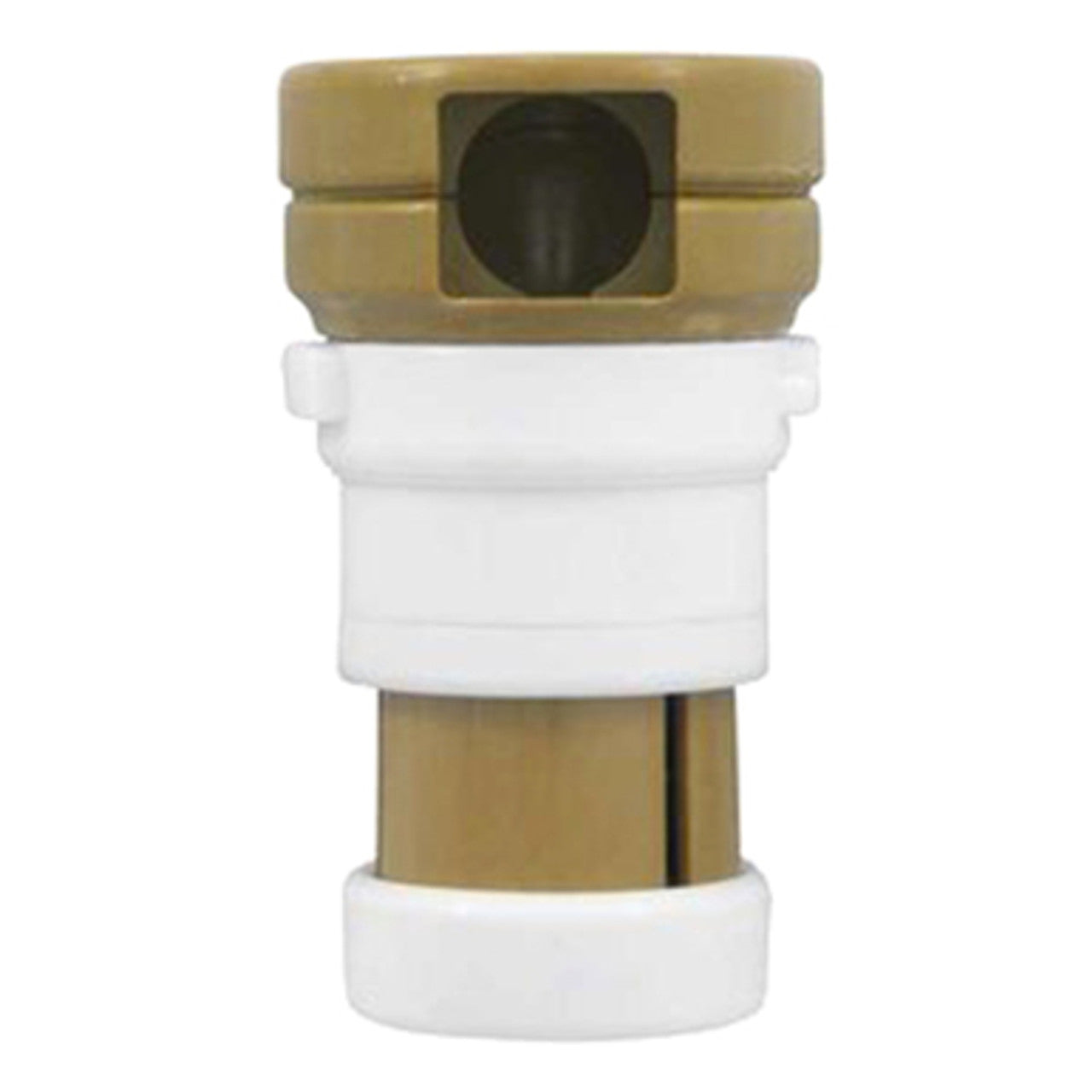 Caretaker 3-9-502 Bayonet Style Cleaning Head Only for Caretaker Cleaning Heads; Pebble Gold front view