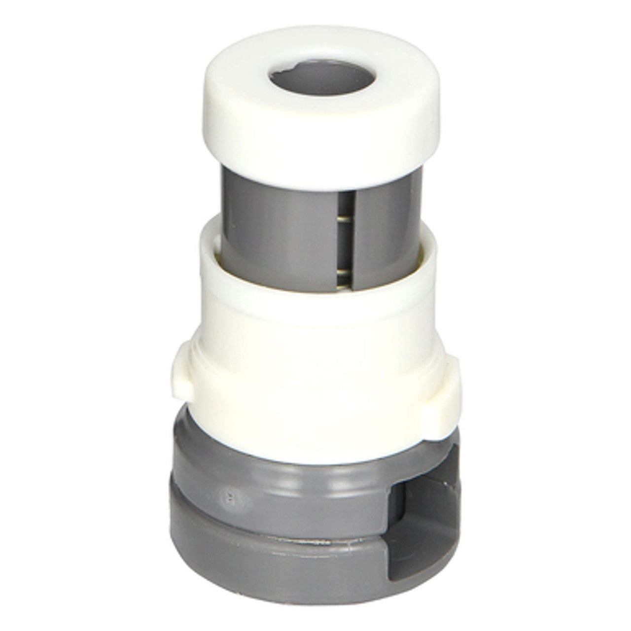 Caretaker 3-9-507 Light Gray Bayonet Style Cleaning Head Only for Cleaning Heads bottom view