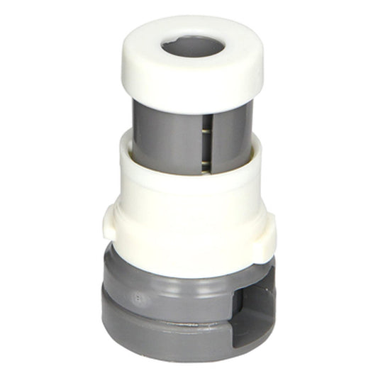 Caretaker 3-9-507 Light Gray Bayonet Style Cleaning Head Only for Cleaning Heads bottom view