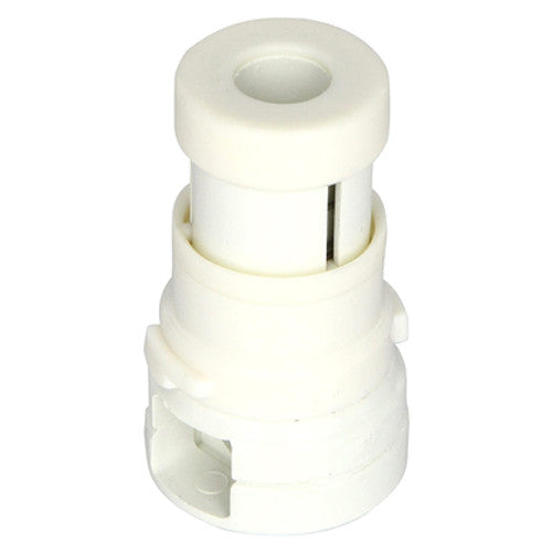 Caretaker 3-9-508 Bright White Bayonet Style Cleaning Head Only for Cleaning Head bottom view
