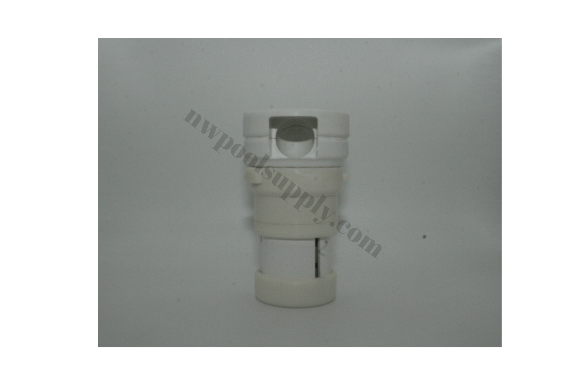 Caretaker 3-9-508 Bright White Bayonet Style Cleaning Head Only for Cleaning Head front view