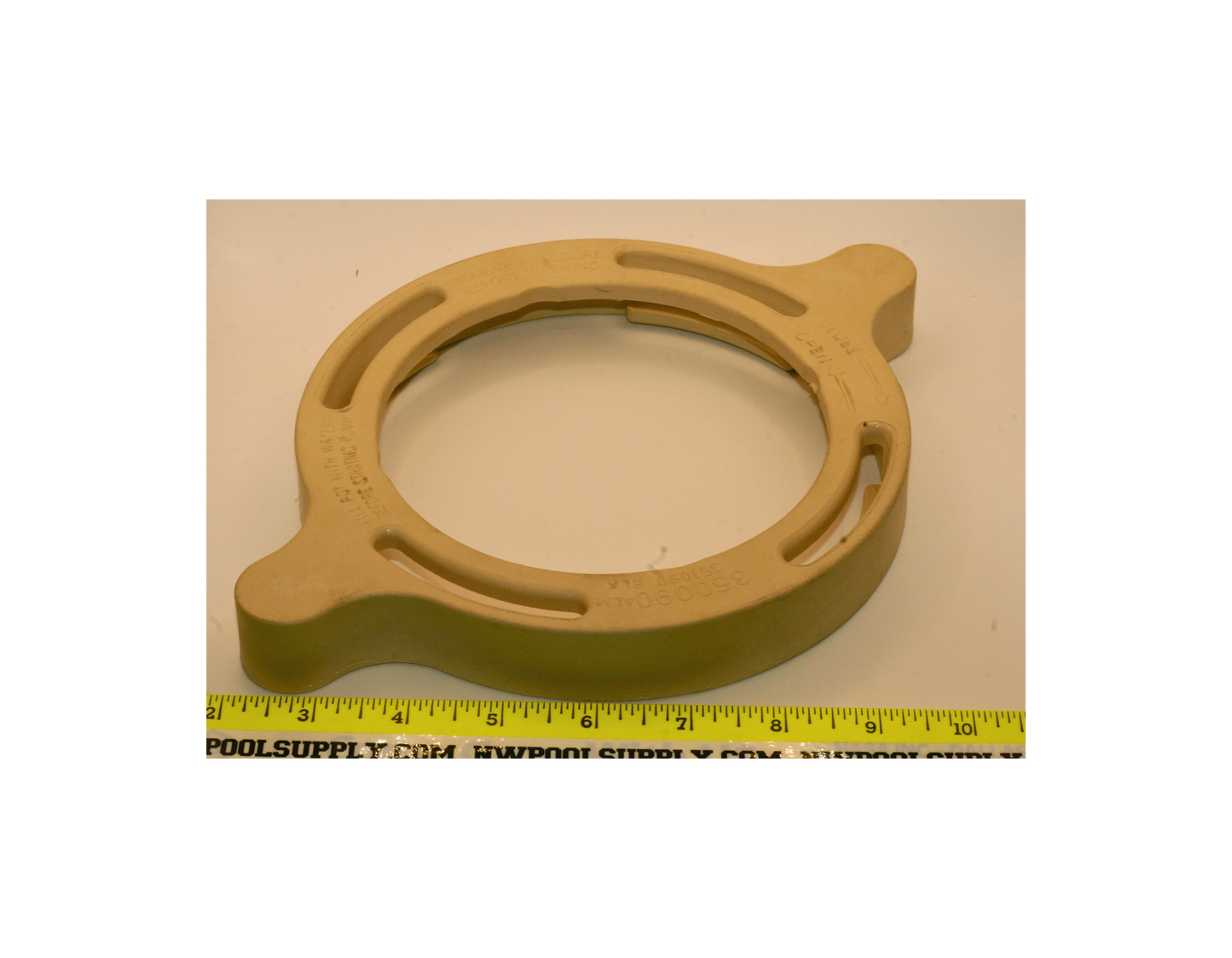 Pentair Cam & Ramp® 350090Z Clamp For SuperFlo Inground Pool and Spa Pump lid ring