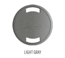 Caretaker 3-9-507 Light Gray Bayonet Style Cleaning Head Only for Cleaning Heads color cap