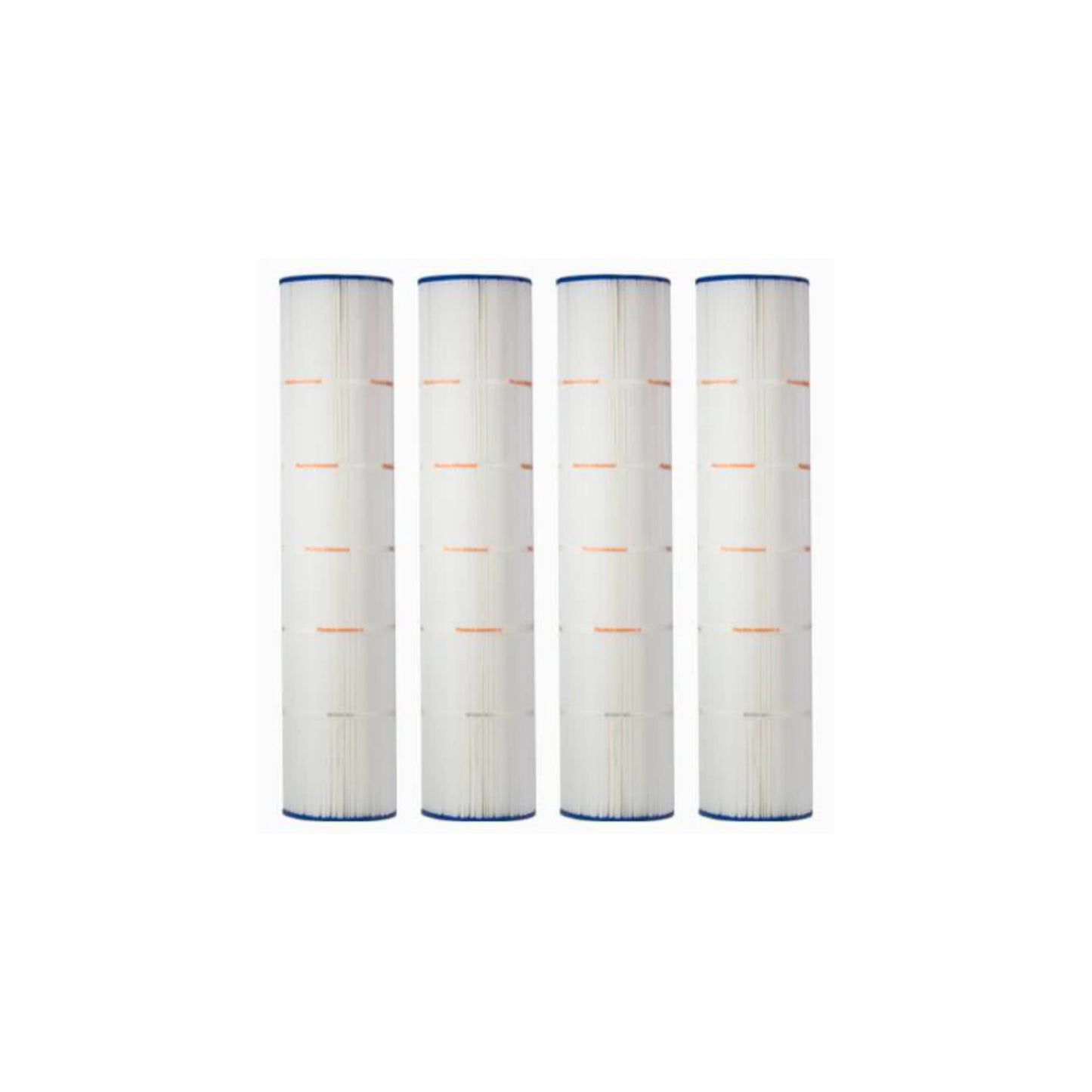 PA131-PAK4 7" Diameter 524 SqFt Replacement Filter Cartridge 4 Pack set view