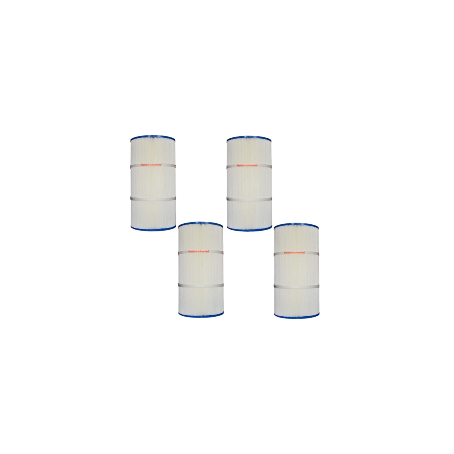 PCC60-PAK4 7" Diameter 240 SqFt Replacement Filter Cartridge 4 Pack set picture