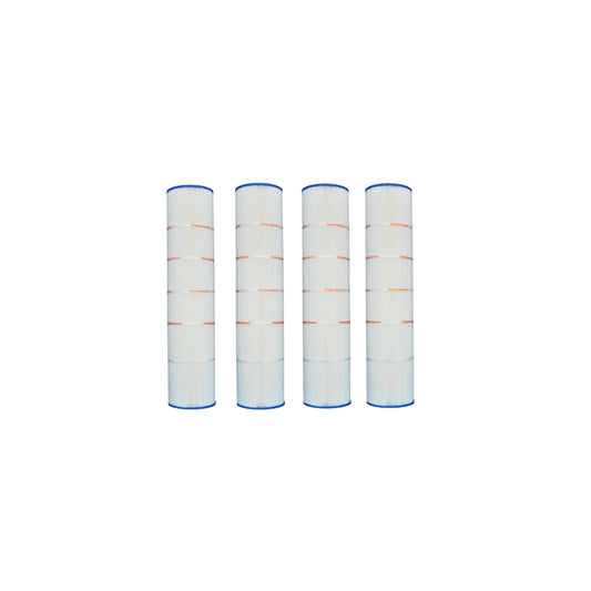 PJAN145-PAK4 7-1/8" Diameter 580 SqFt Replacement Filter Cartridge 4 Pack FRONT VIEW