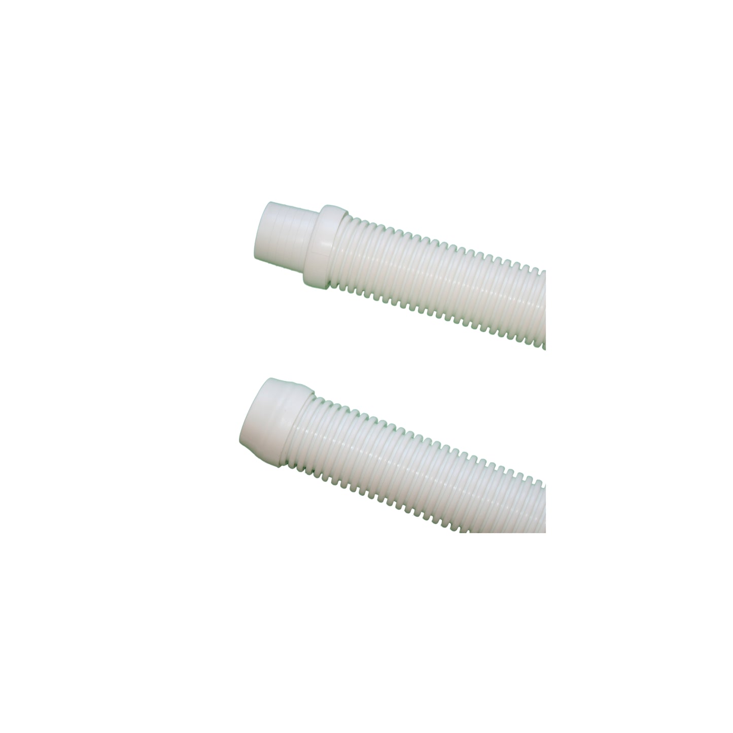 PoolStyle 48" White Universal Suction Cleaner Hose female end and male end