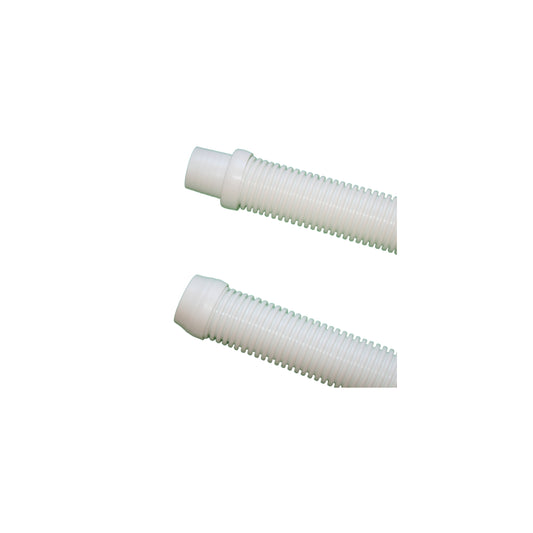 PoolStyle 48" White Universal Suction Cleaner Hose female end and male end