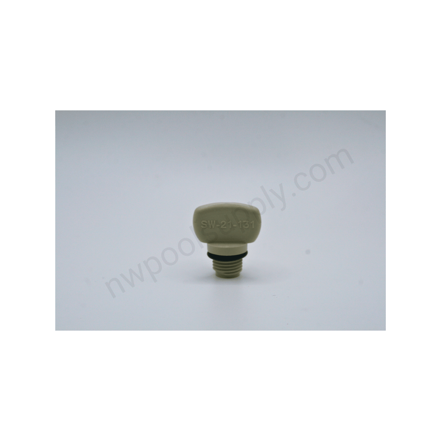 Swimables SW-21-131 Pot Drain Plug with O-ring for WhisperFlo and IntelliFlo Pumps profile view
