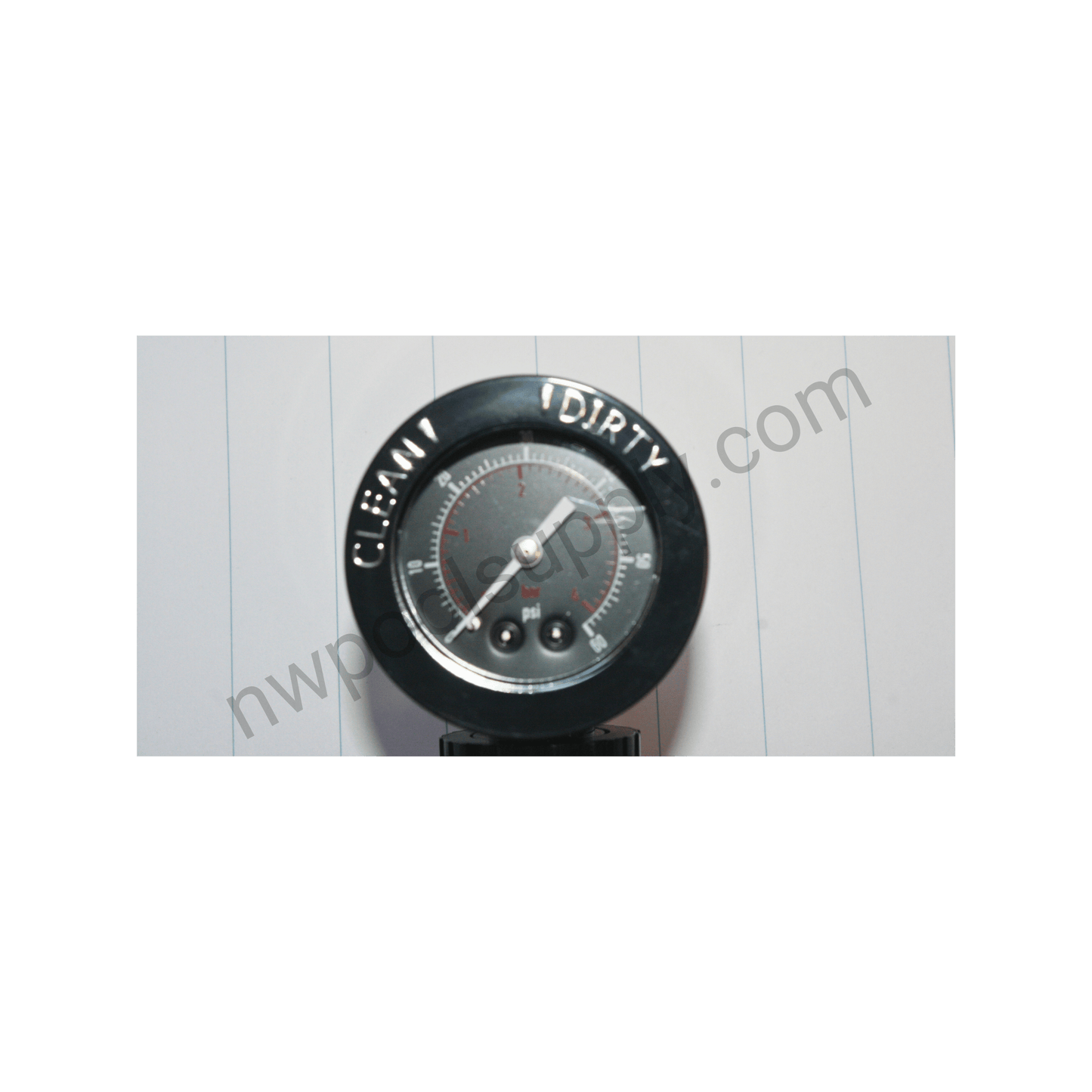 Swimables SW-28-200 Air Relief Valve for Jandy Filters gauge closeup