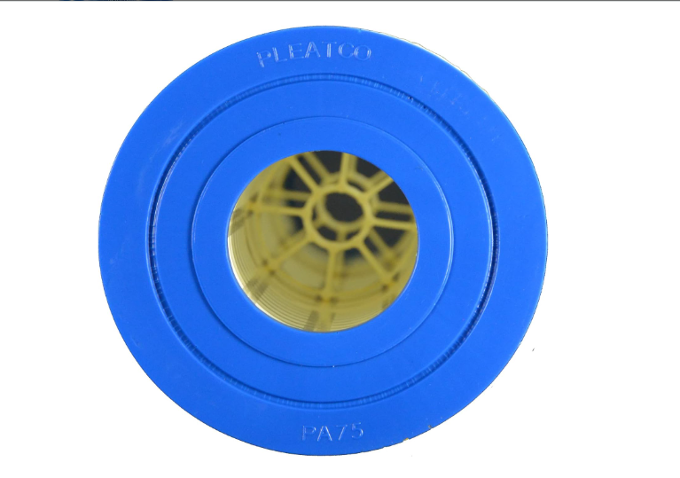 PA75-EC replacement cartridge filter  top and bottom view