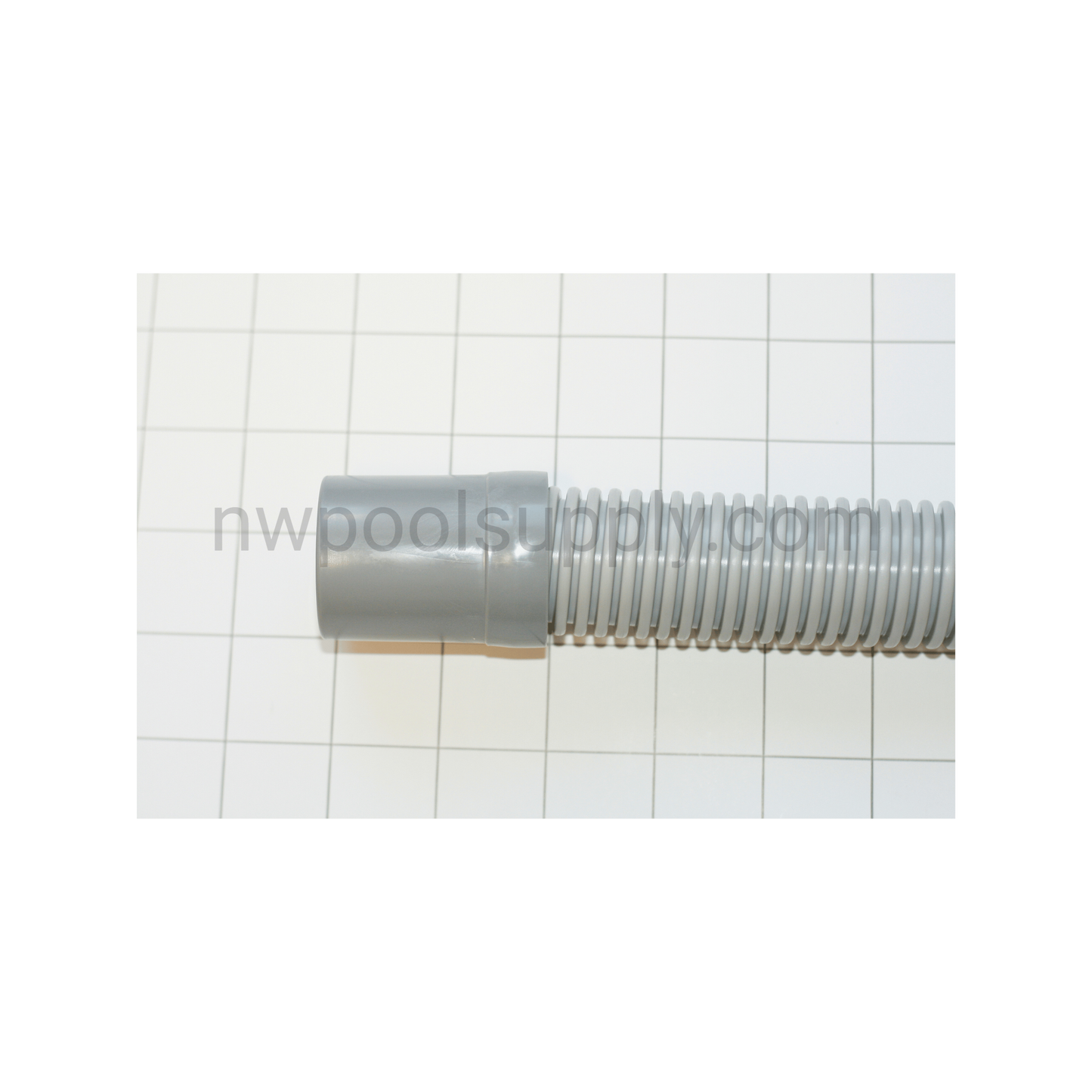 PoolStyle PS484 48" Light Gray Suction Cleaner Leader Hose