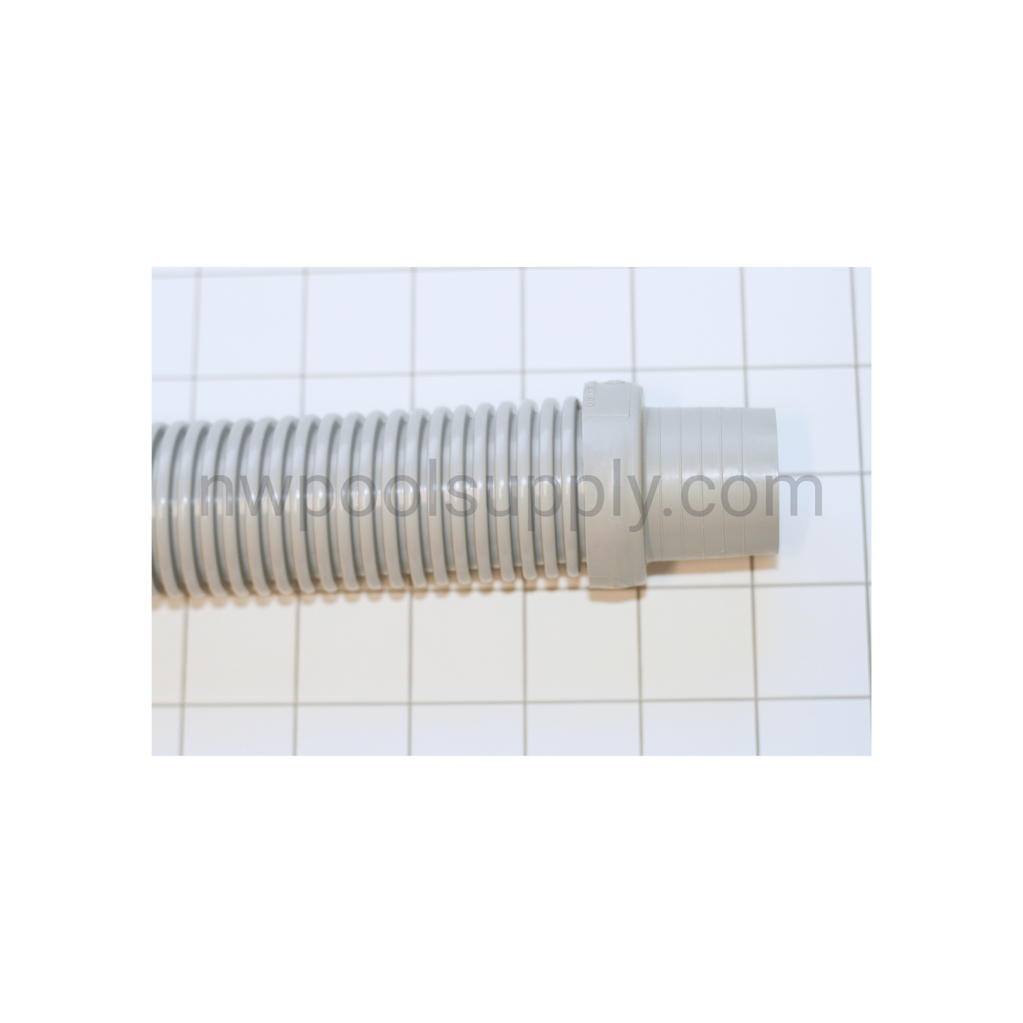 PoolStyle PS484 48" Light Gray Suction Cleaner Leader Hose