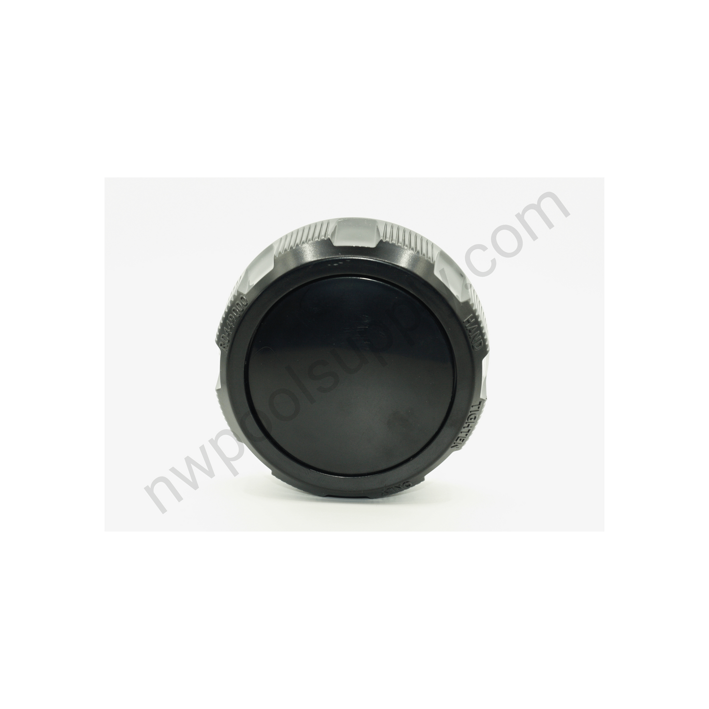 Jandy Drain Cap Assembly for CV/CL/DEV/CS Filters r0523000 front view of assembled piece