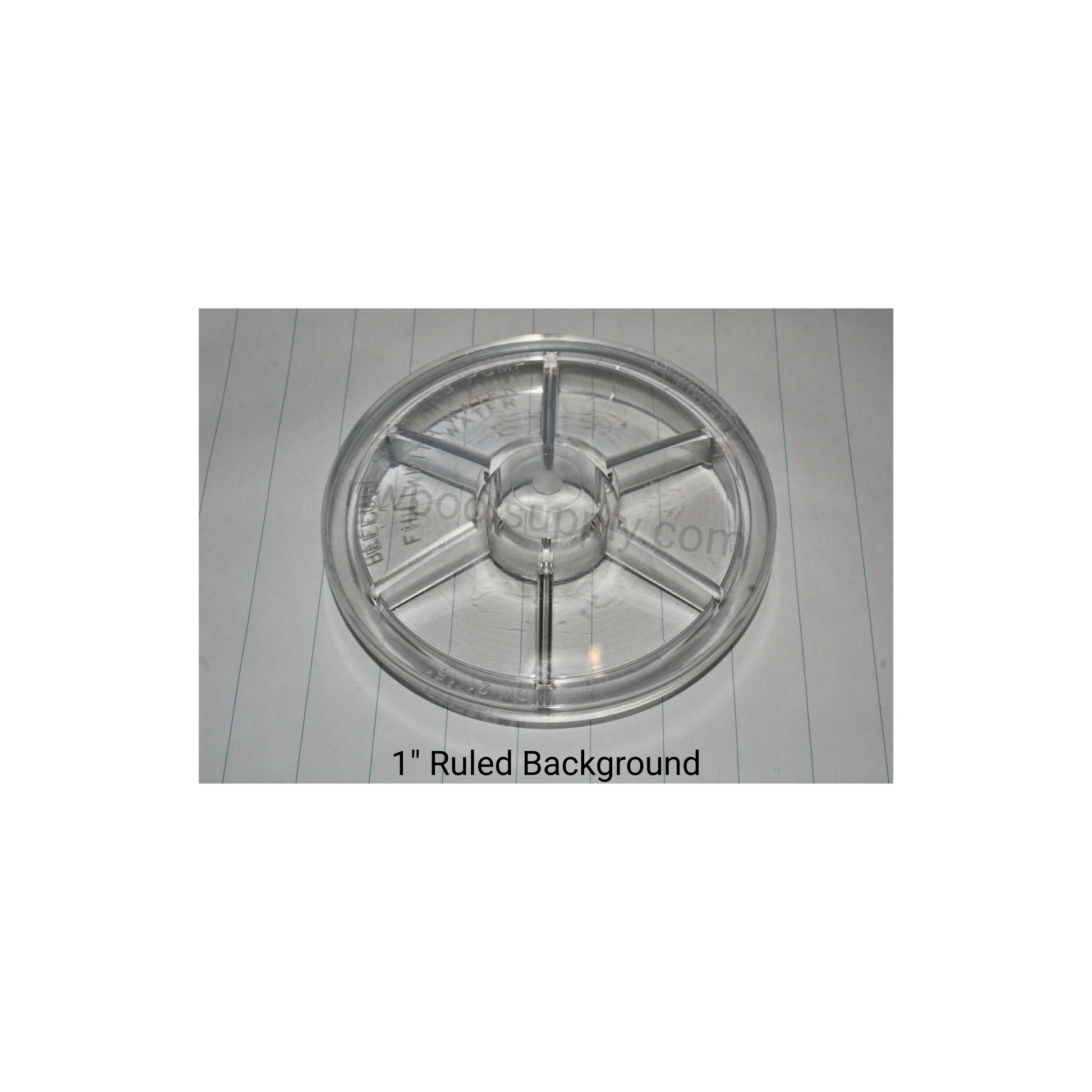 Swimables SW-21-151 Lid with O-ring for Pentair WhisperFlo and IntelliFlo Pumps against ruled background