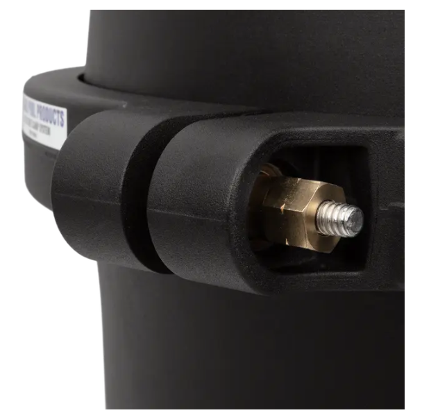 Hayward SwimClear™ W3C3030 325 SqFt Cartridge Filter 50 psi 122 gpm clamp nut closeup