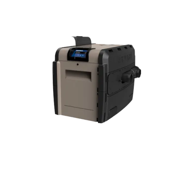 Hayward Universal H-Series W3H150FDN Natural Gas Heater 150K BTU 120/240V front showing keypad