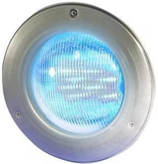 Hayward ColorLogic W3SP0527SLED50 4.0 LED Pool Light with 50' Cord and stainless trim ring