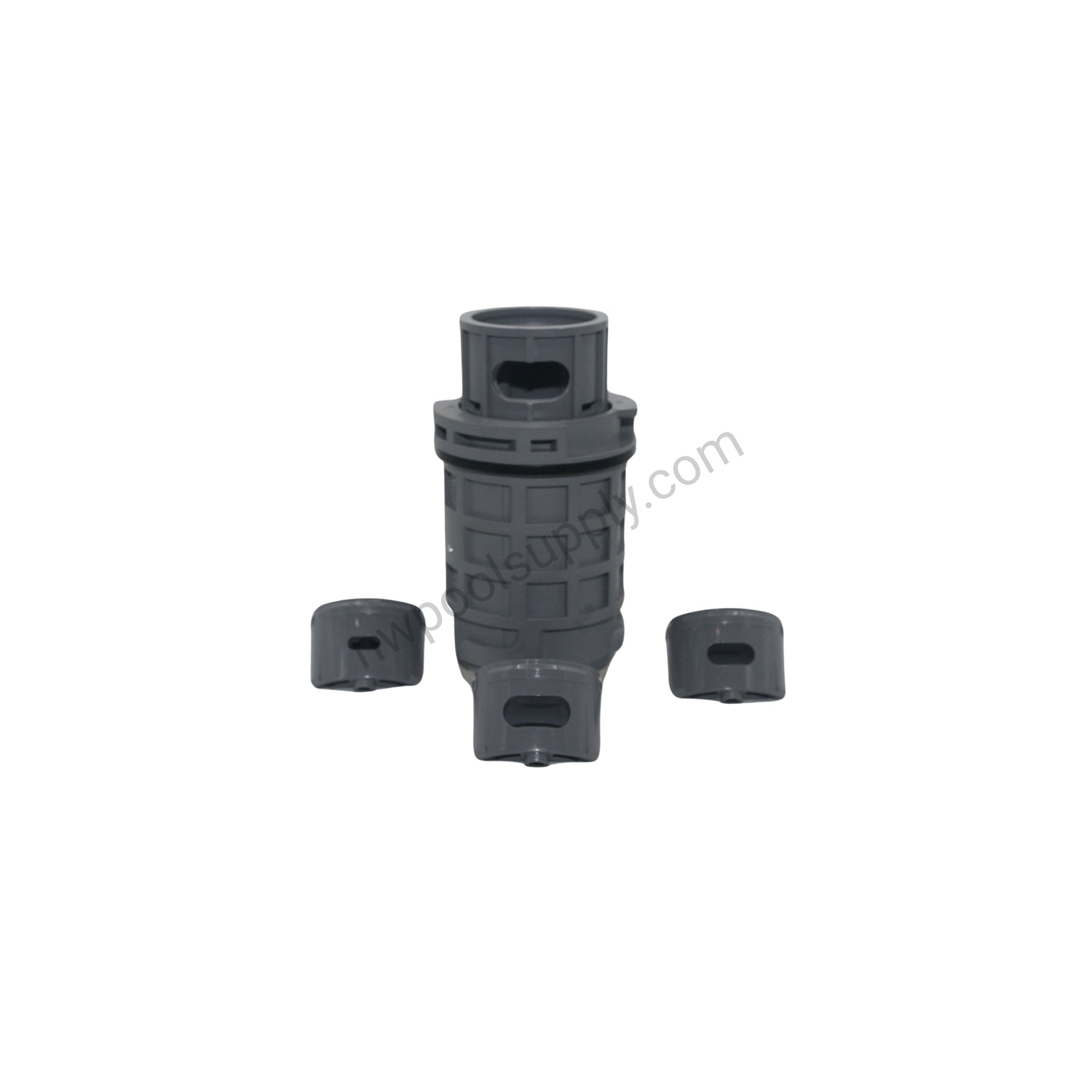 Blue Square 11420-GR Gray Q360+ Performance Jet with 3 Nozzles


