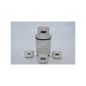 11420-wt q360 head in white color with 3 selectable nozzles