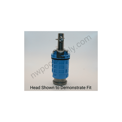Blue Square 1145100 Pro Tool #1 for Q360/A&A and Caretaker Jets shown with head to demonstrate fit