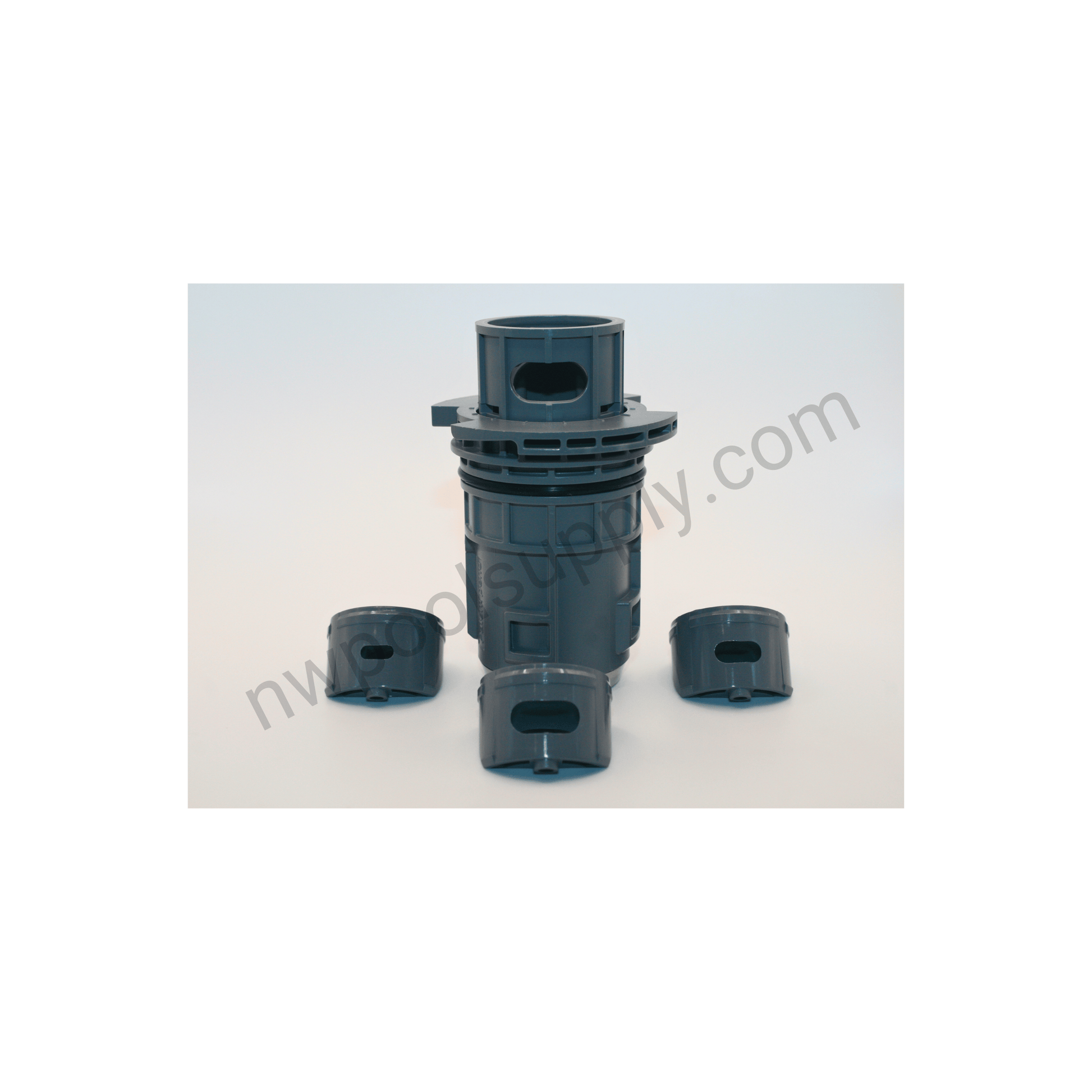 11520-GR Gray Retrofit Head for Paramount PV3 Infloor Cleaner