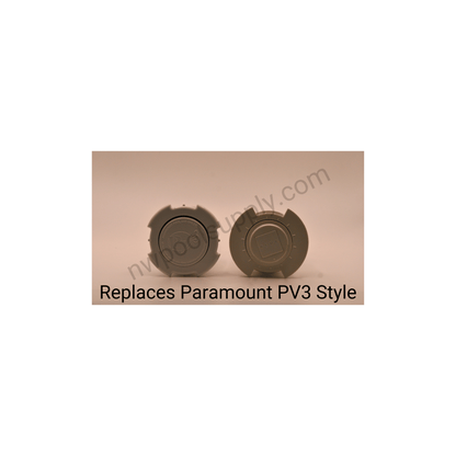 11520-WT White Retrofit Head for Paramount PV3 Infloor Cleaner Heads