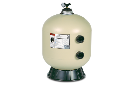 Pentair Triton® II 140212 TR 60 Almond Side Mount Fiberglass Sand Filter with ClearPro Technology®; 3.14 SqFt, 63 gpm, 24" D