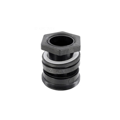 Pentair 154714Z Bulkhead Kit For Triton II Sand Filter Model TR50, TR60, TR100, TR140 side view , assembled