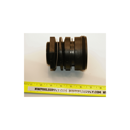 Pentair 154714Z Bulkhead Kit For Triton II Sand Filter Model TR50, TR60, TR100, TR140 side view , assembled