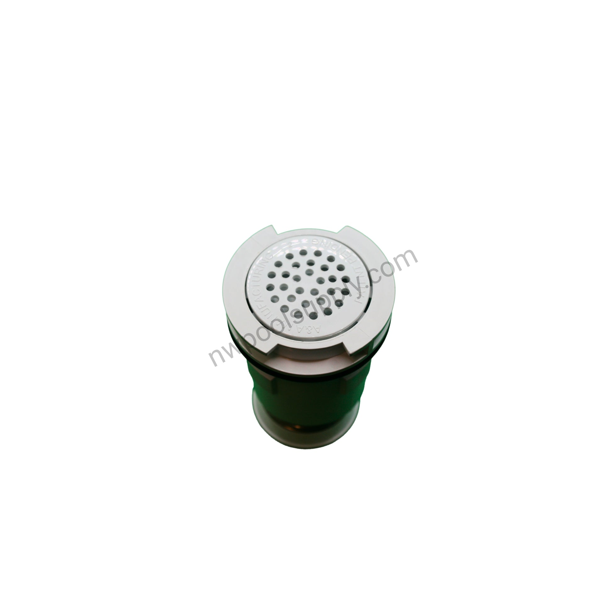 Pentair 231201 White G4V Cleaning Internal Head top showing venturi holes