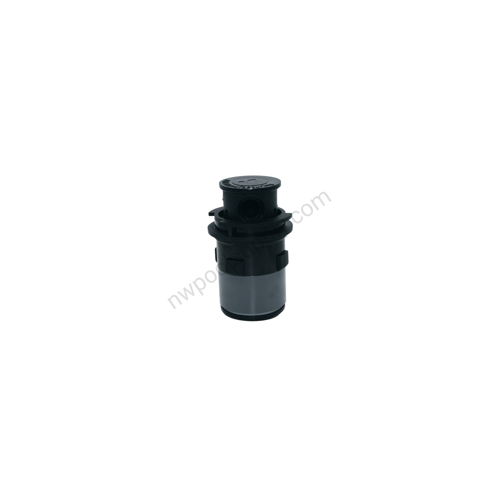 Pentair 232204 Black G4I Internal Heads Adjustable Orifice front view with head open