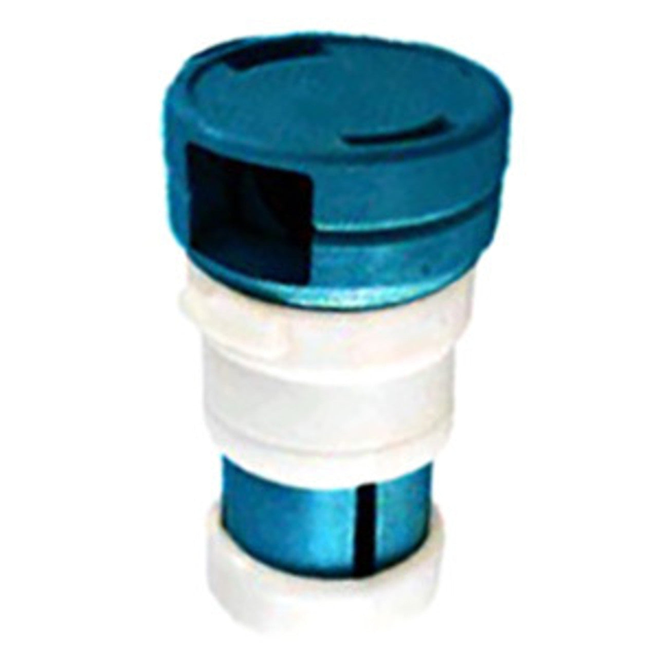 Caretaker 3-9-504 Bayonet Style Cleaning Head Only for Caretaker Cleaning Heads; Tile Blue front view